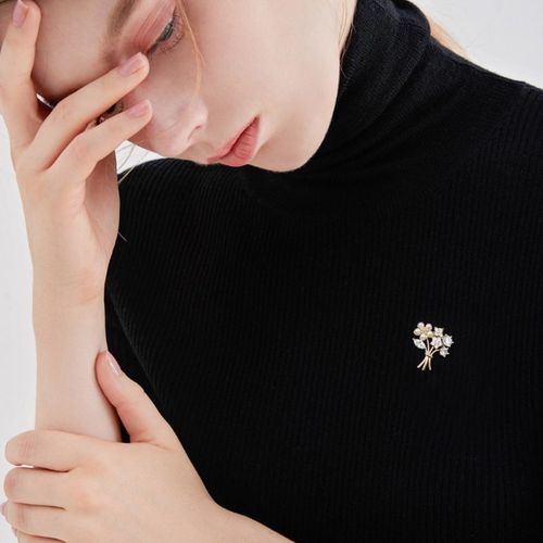SODAM 미니진주브로치 여성패션브로치 미니큐빅브로치