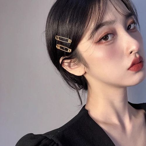 1+1 옷핀 옆머리핀 앞머리고정핀 포인트핀 단발머리핀 옆머리핀 구디핀 똑딱이핀 앞머리핀 반머리핀 디스코핀