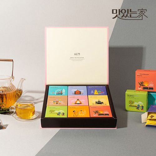 맛있는 쌍계명차 선물세트 월드티 컬렉션