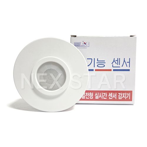 국산 다기능센서 초절전형 열 동작 센서감지기 노출형 DKT-200, 1개, 화이트