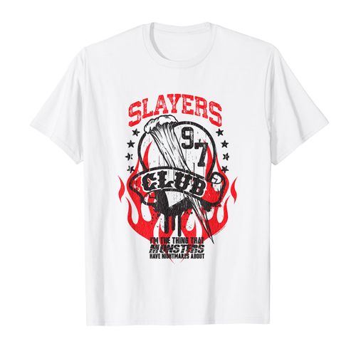 Buffy The Vampire Slayer Slayers Club 97 Vintage Logo 티셔츠