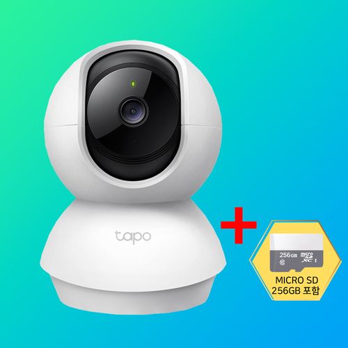 티피링크 Tapo TC71 CCTV + 256GB 2K Wi-Fi 360도 맘캠 홈캠 펫캠 CCTV / 공식 판매점, TC71, 1개