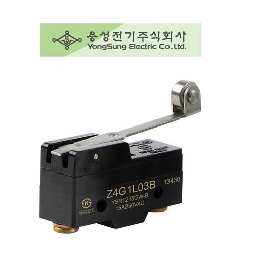 YONG SUNG 용성전기 마이크로 스위치 Z4G1L03B