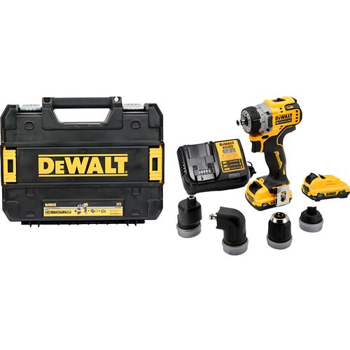 디월트 12V Max 멀티헤드 드릴 드라이버 DCD703L2-KR, 1개