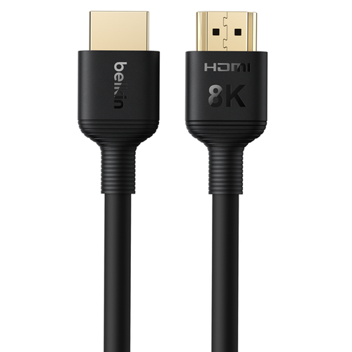 벨킨 프리미엄 8K 60Hz Dolby Vision 48Gpbs HDMI 2.1 초고속 케이블 블랙 AVB002qc1M, 1개, 1m