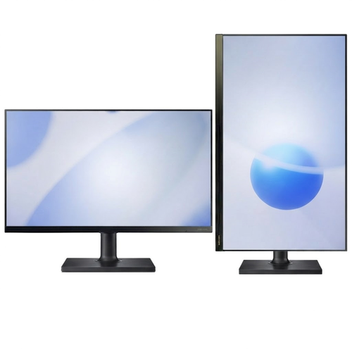 삼성전자 24인치 피벗 모니터 LED FHD 세로모니터 HDMI 사무용 듀얼용 CCTV용 컴퓨터, S24E65K DP 중고, 61cm