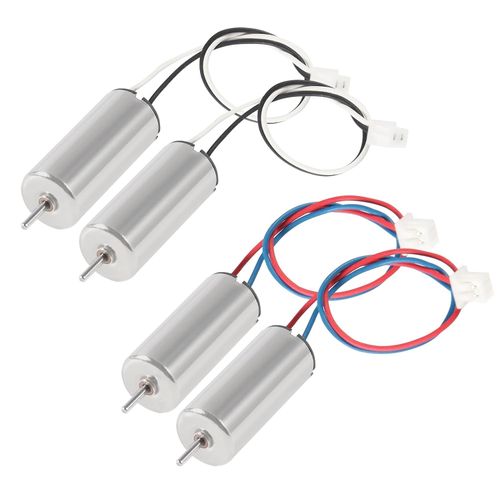 615 코어리스 브러쉬 모터 6x15mm 19000KV 미니 DC 모터 JST-1.25 단자선 탑재 RC 쿼드콥터용, 4개