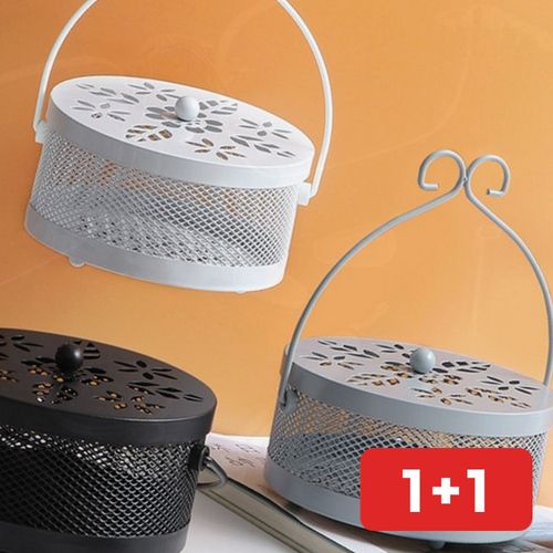 철제거치대 손잡이 고리 홀더 모기향홀더 휴대용 벽걸이
